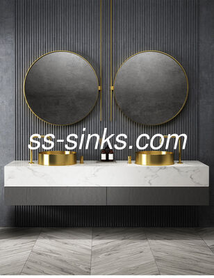 स्थायित्व के लिए डिज़ाइन की गई सुंदरता: हमारी 3mm 304 स्टेनलेस स्टील गोल बेसिन