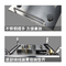 कस्टम स्टेनलेस स्टील आउटडोर BBQ उपकरण 35X25X11cm गैस स्टोव आसानी से इकट्ठा