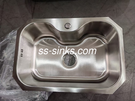 SUS304 लोफ्ट किचन ग्रेड स्टेनलेस स्टील सिंगल बाउल सिंक