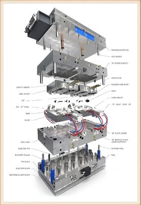 CAD CNC स्टील मटीरियल किचन सिंक मोल्ड डाई कास्टिंग मोल्ड